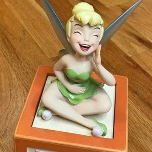 Disney Tinker Bell Trinket Box 8" Tall Disney Movie Rewards Exclusive New In Box